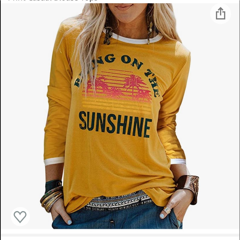 Long sleeve graphic tee